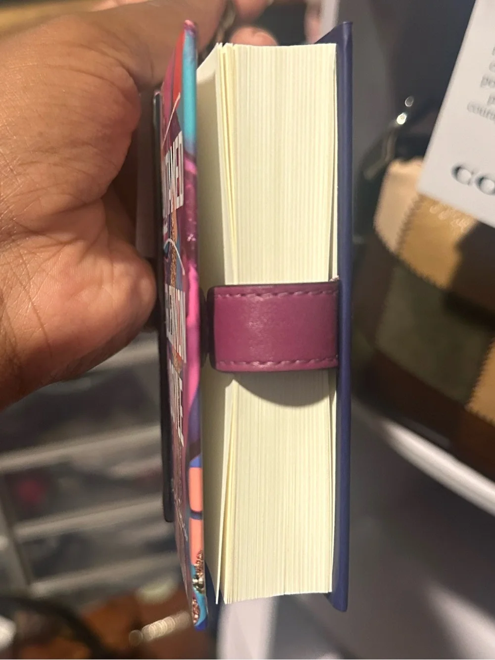 Coach book shaped